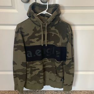 Camouflage style hoodie